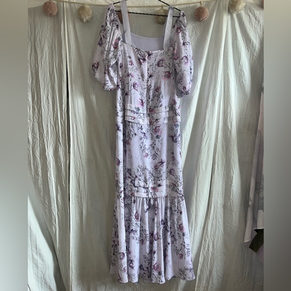 Prose & Poetry Off The Shoulder Floral Maxi Dress 🌵xs - Picture 6 of 13